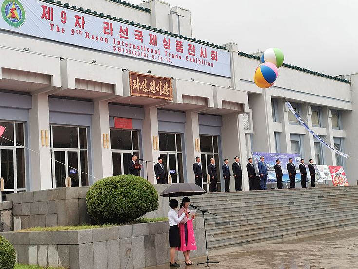 Opening Ceremony of the Rason Trade Exhibition