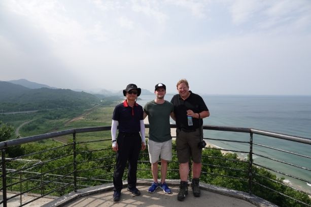 The Team of Hanns Seidel Foundation in Goseong